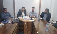 نشست مشترک معاون درمان دانشگاه علوم پزشکی و رئیس اداره بیمه سلامت شهرستان ایرانشهر
