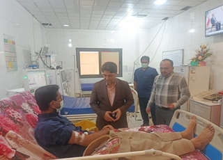 تداوم پیگیری‌های میدانی معاون درمان دانشگاه علوم پزشکی ایرانشهر برای رفع مشکلات بیمارستان امام رضا(ع) دلگان